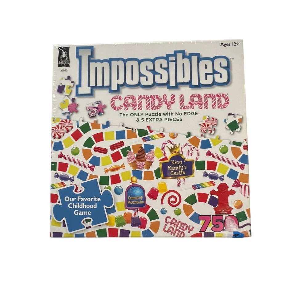 Impossibles Candy Land Jigsaw Puzzle 750 Pieces Dated 2021 New Shrink Wrapped